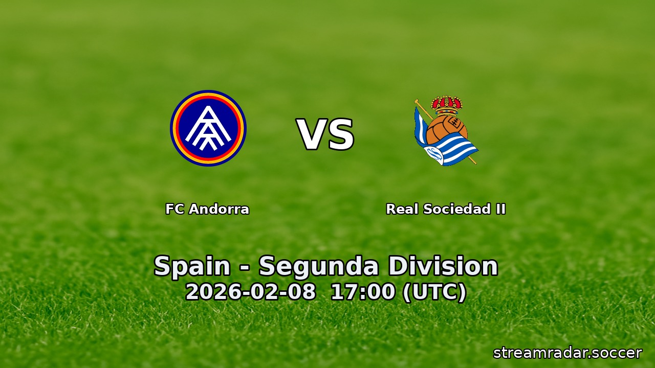 FC Andorra vs Real Sociedad II