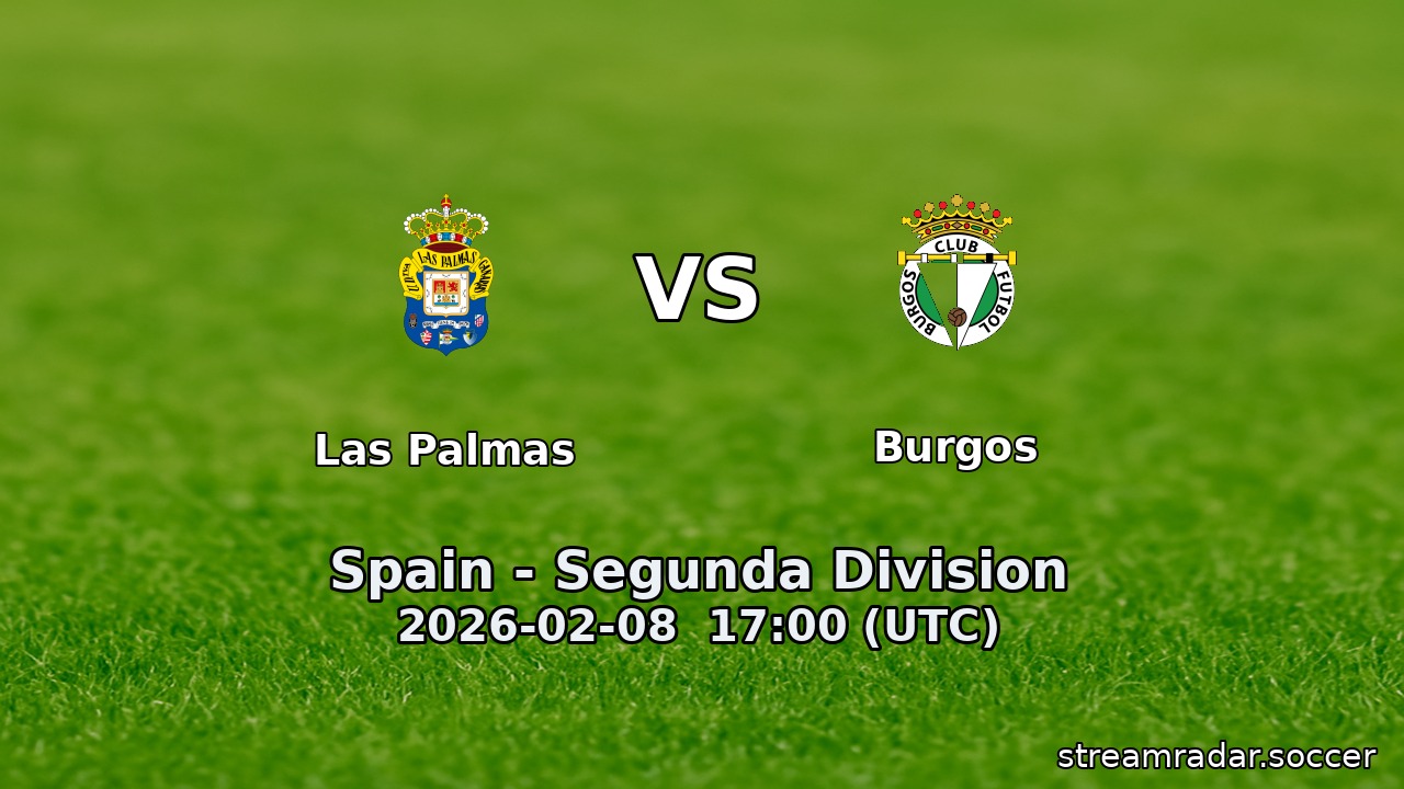 Las Palmas vs Burgos