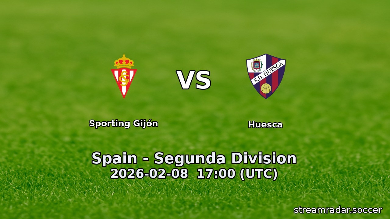 Sporting Gijón vs Huesca