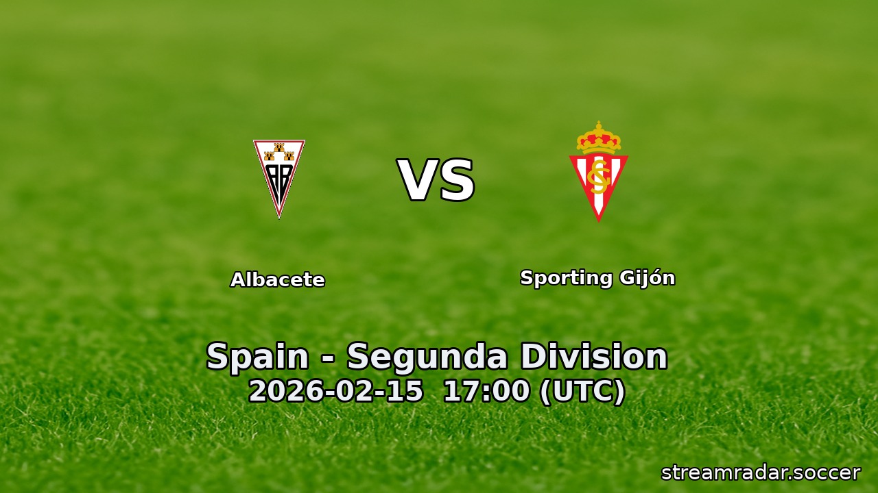Albacete vs Sporting Gijón