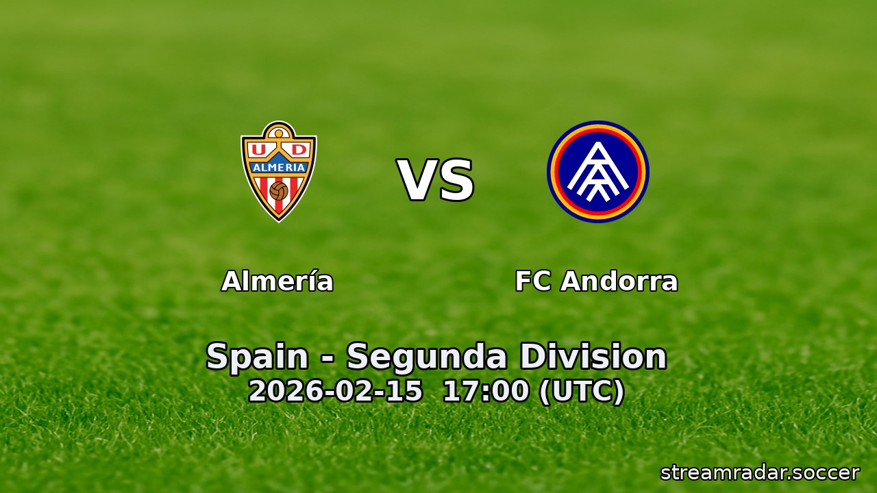 Almería vs FC Andorra