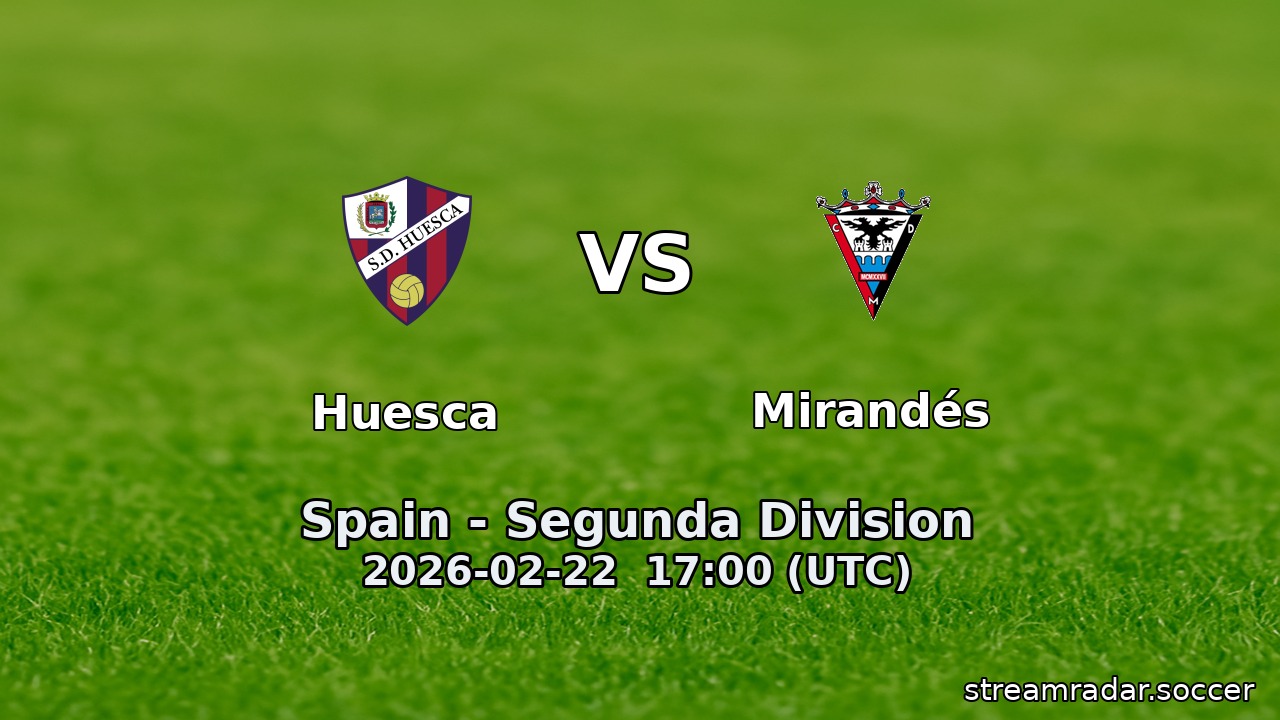 Huesca vs Mirandés