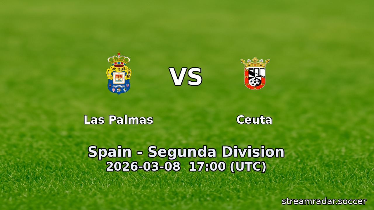 Las Palmas vs Ceuta