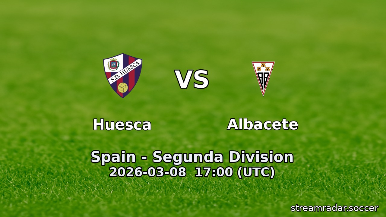 Huesca vs Albacete