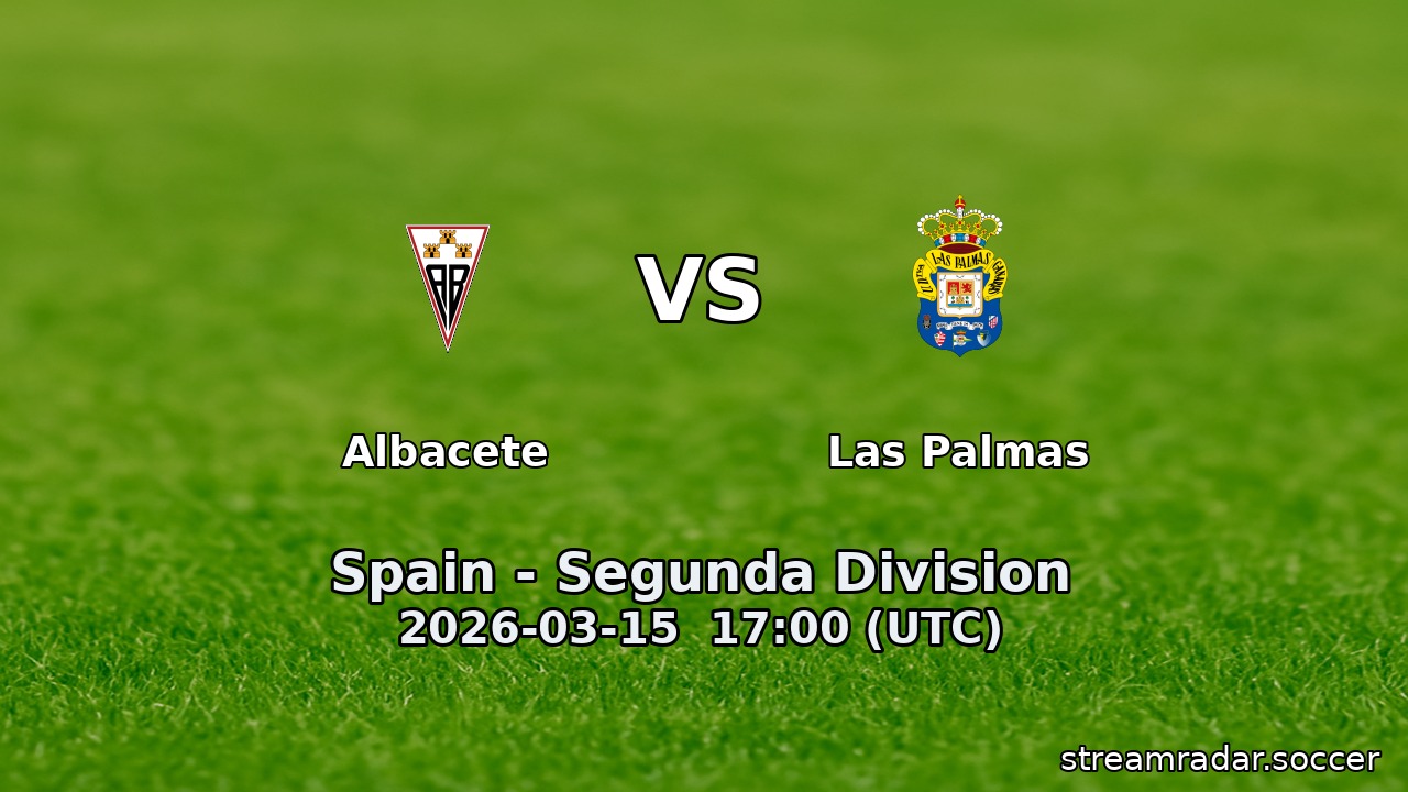 Albacete vs Las Palmas