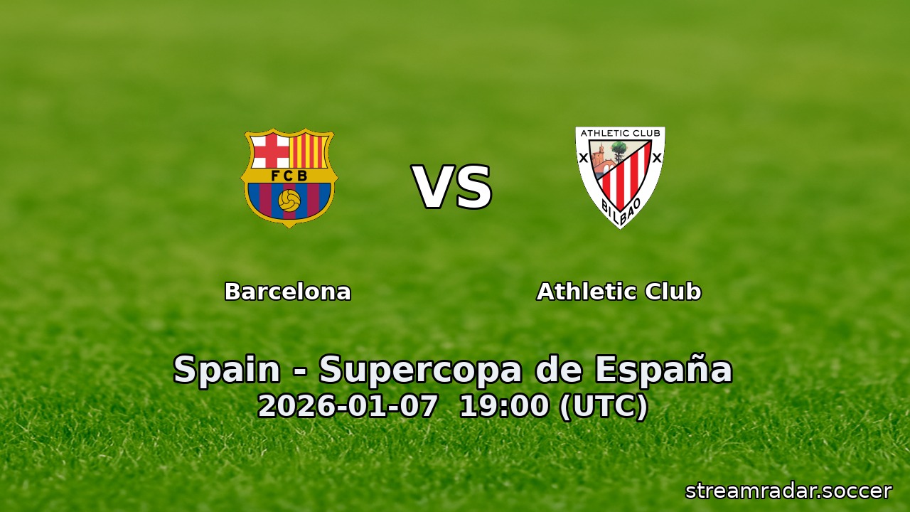 Barcelona vs Athletic Club