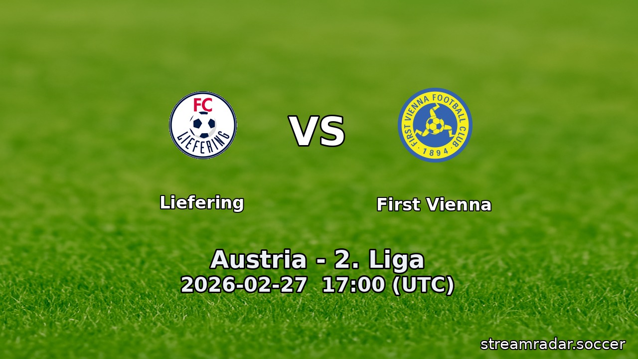 Liefering vs First Vienna