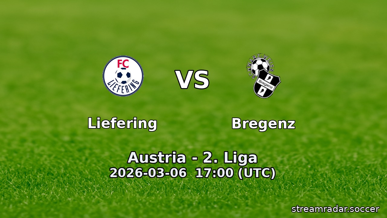 Liefering vs Bregenz