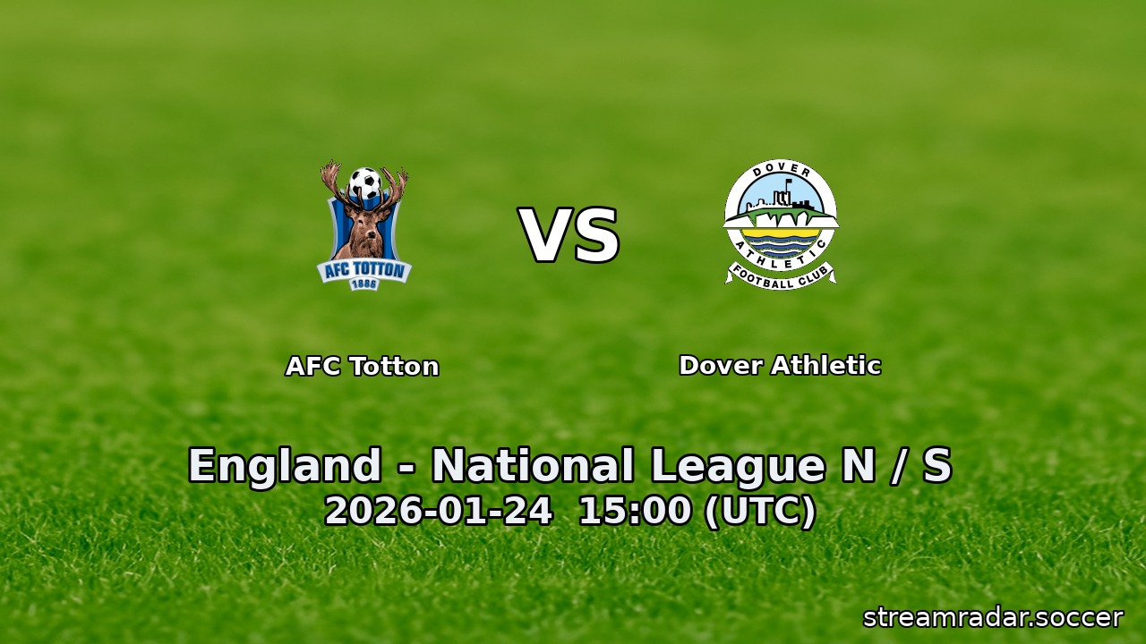 AFC Totton vs Dover Athletic