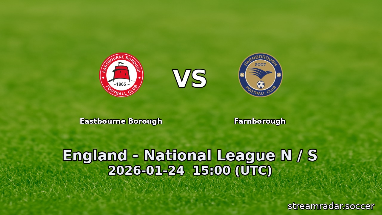 Eastbourne Borough vs Farnborough