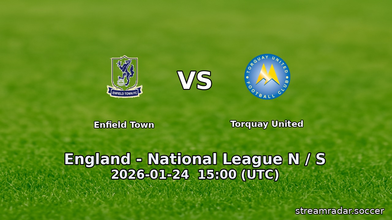 Enfield Town vs Torquay United