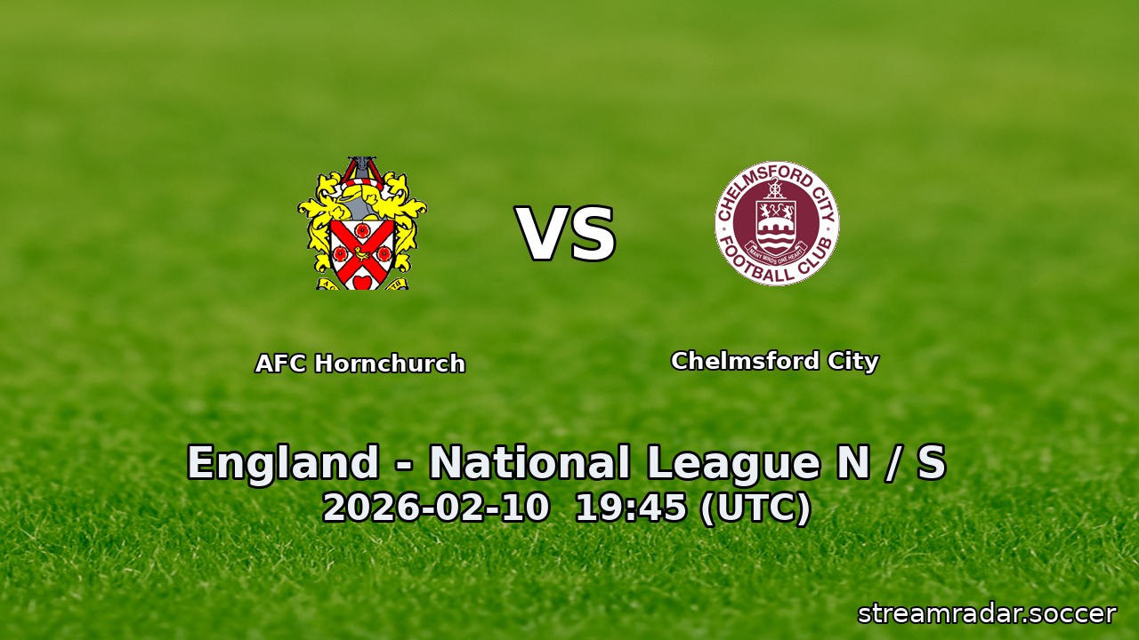 AFC Hornchurch vs Chelmsford City