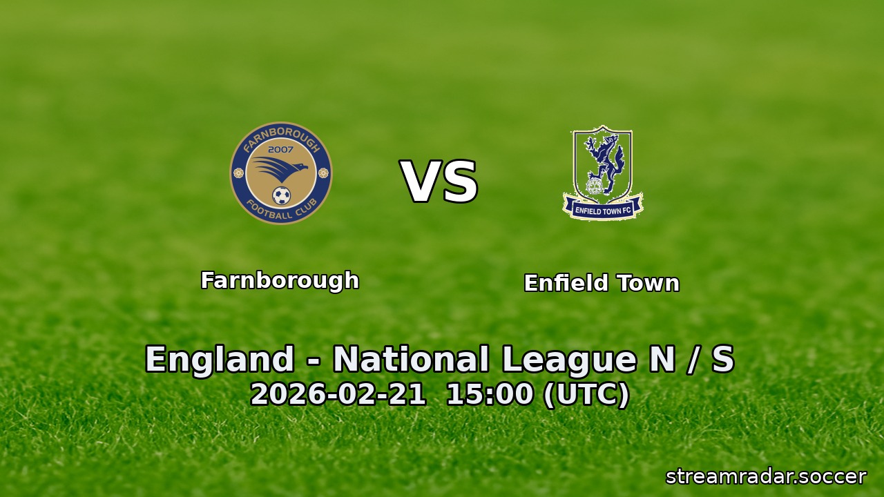 Farnborough vs Enfield Town