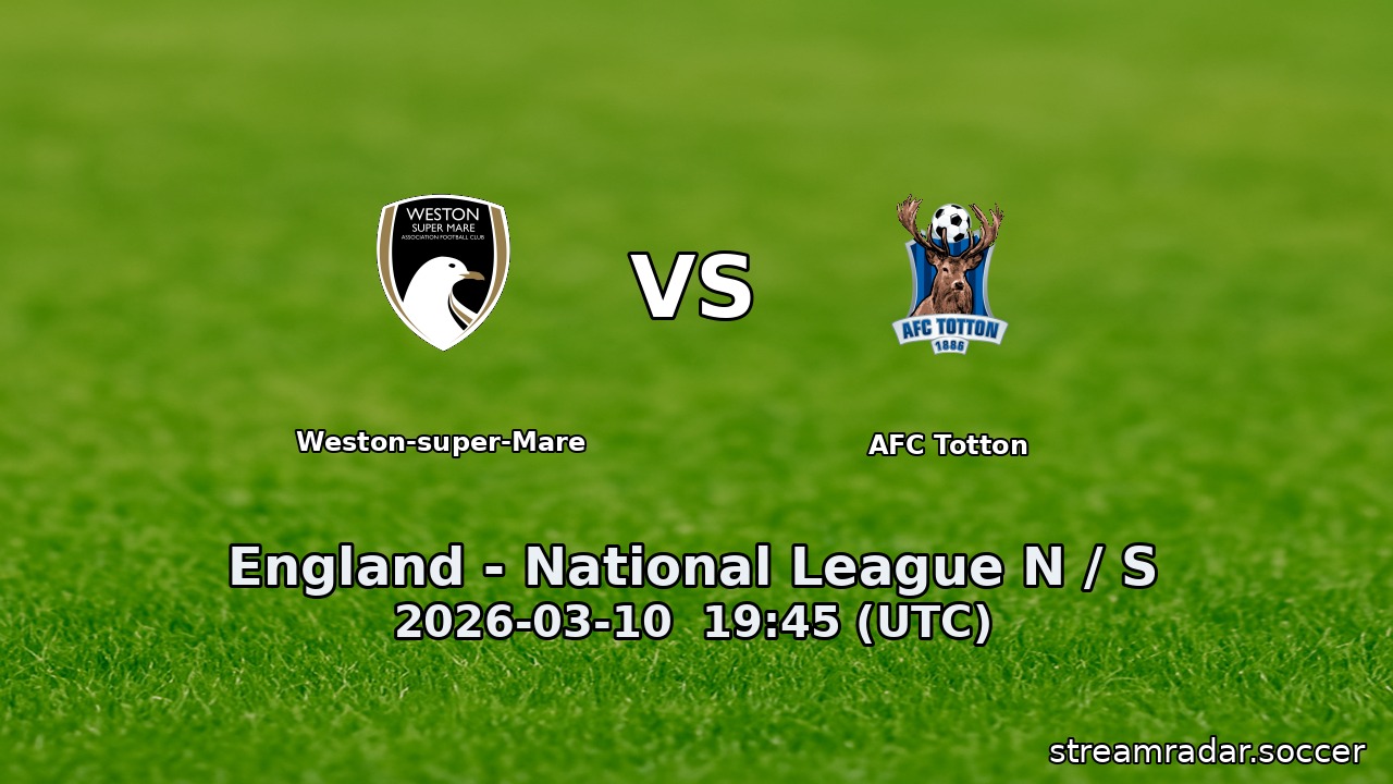 Weston-super-Mare vs AFC Totton