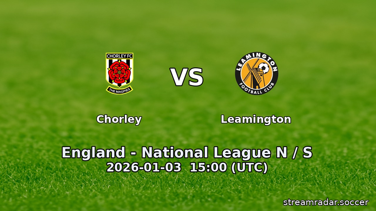 Chorley vs Leamington