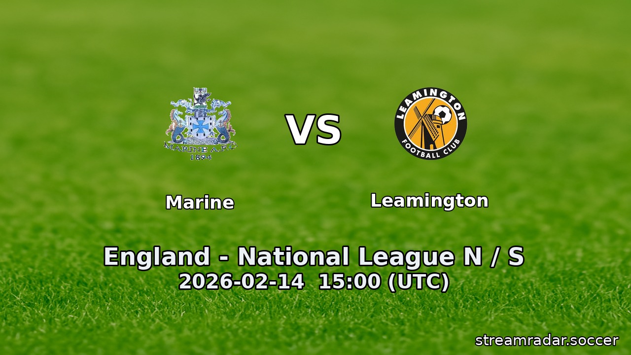 Marine vs Leamington