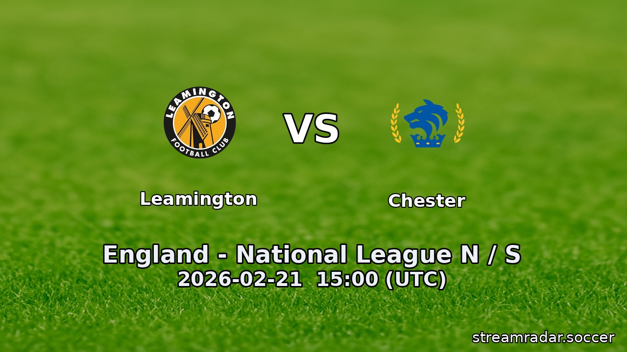 Leamington vs Chester