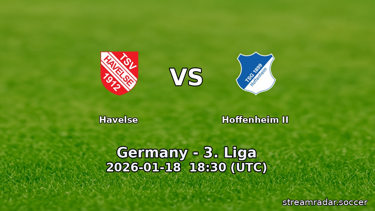 Havelse vs Hoffenheim II