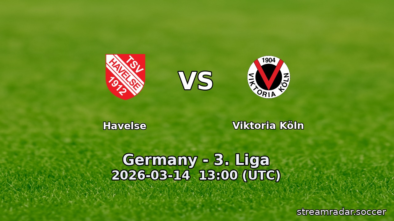 Havelse vs Viktoria Köln