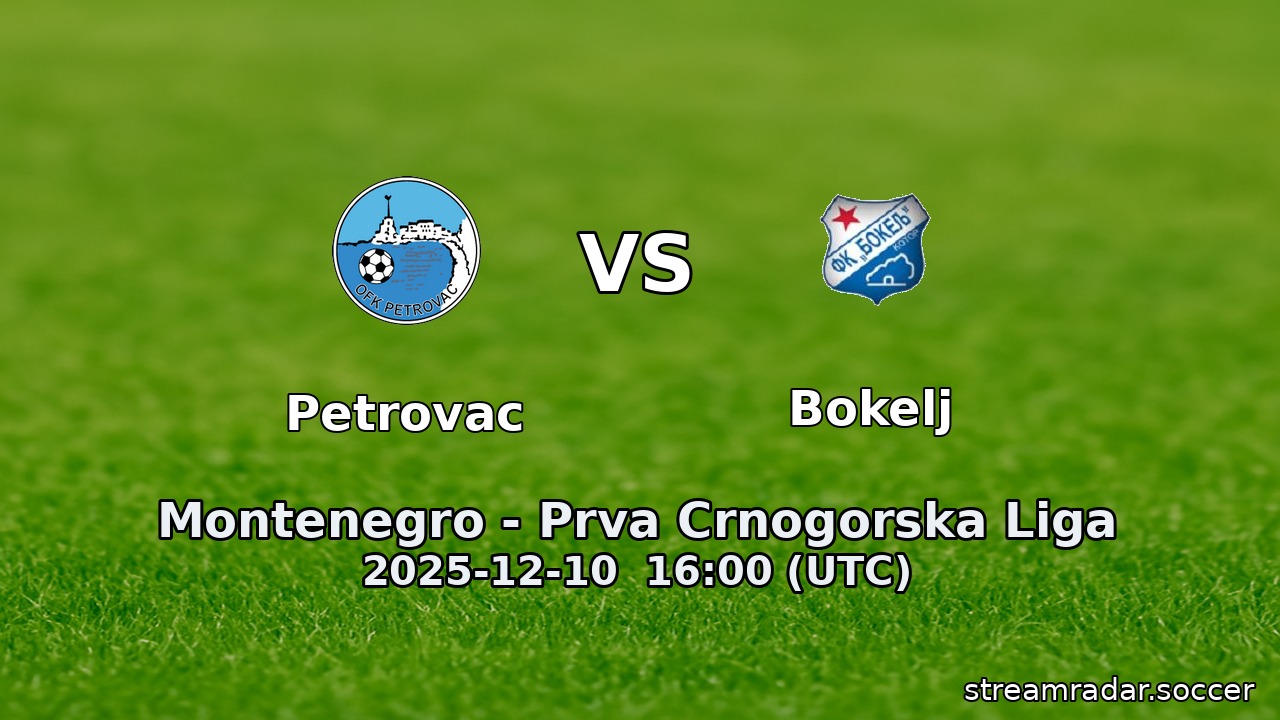 Petrovac vs Bokelj