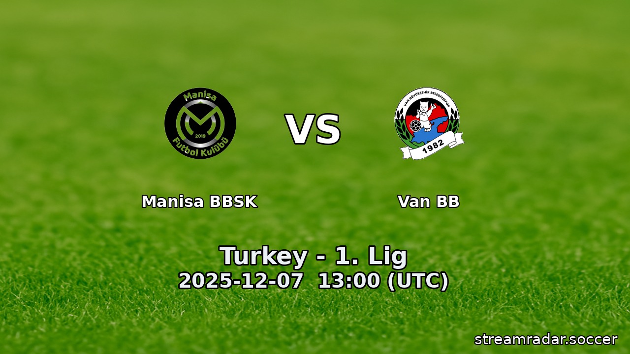 Manisa BBSK vs Van BB