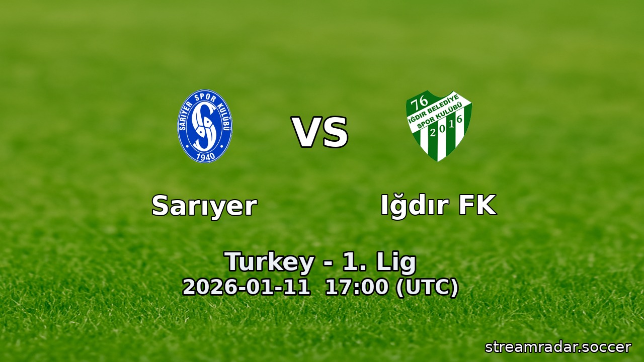 Sarıyer vs Iğdır FK