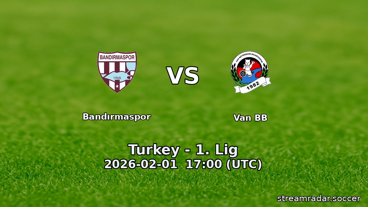 Bandırmaspor vs Van BB