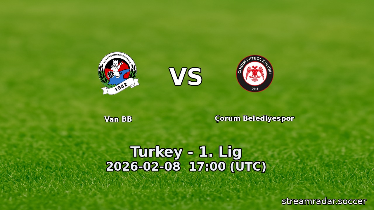 Van BB vs Çorum Belediyespor