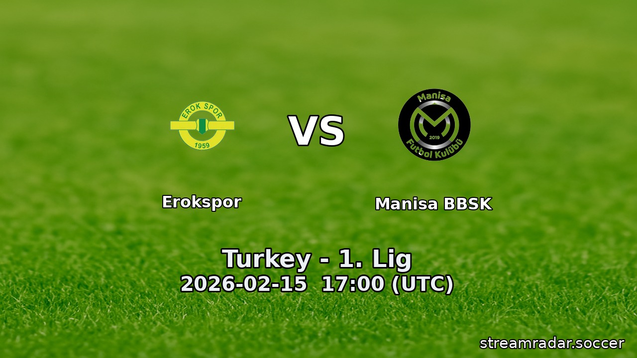 Erokspor vs Manisa BBSK