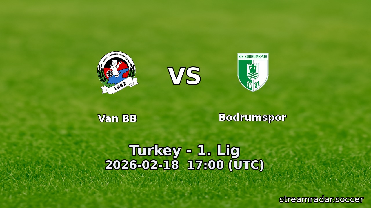 Van BB vs Bodrumspor