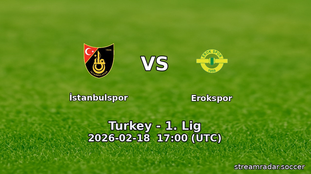 İstanbulspor vs Erokspor
