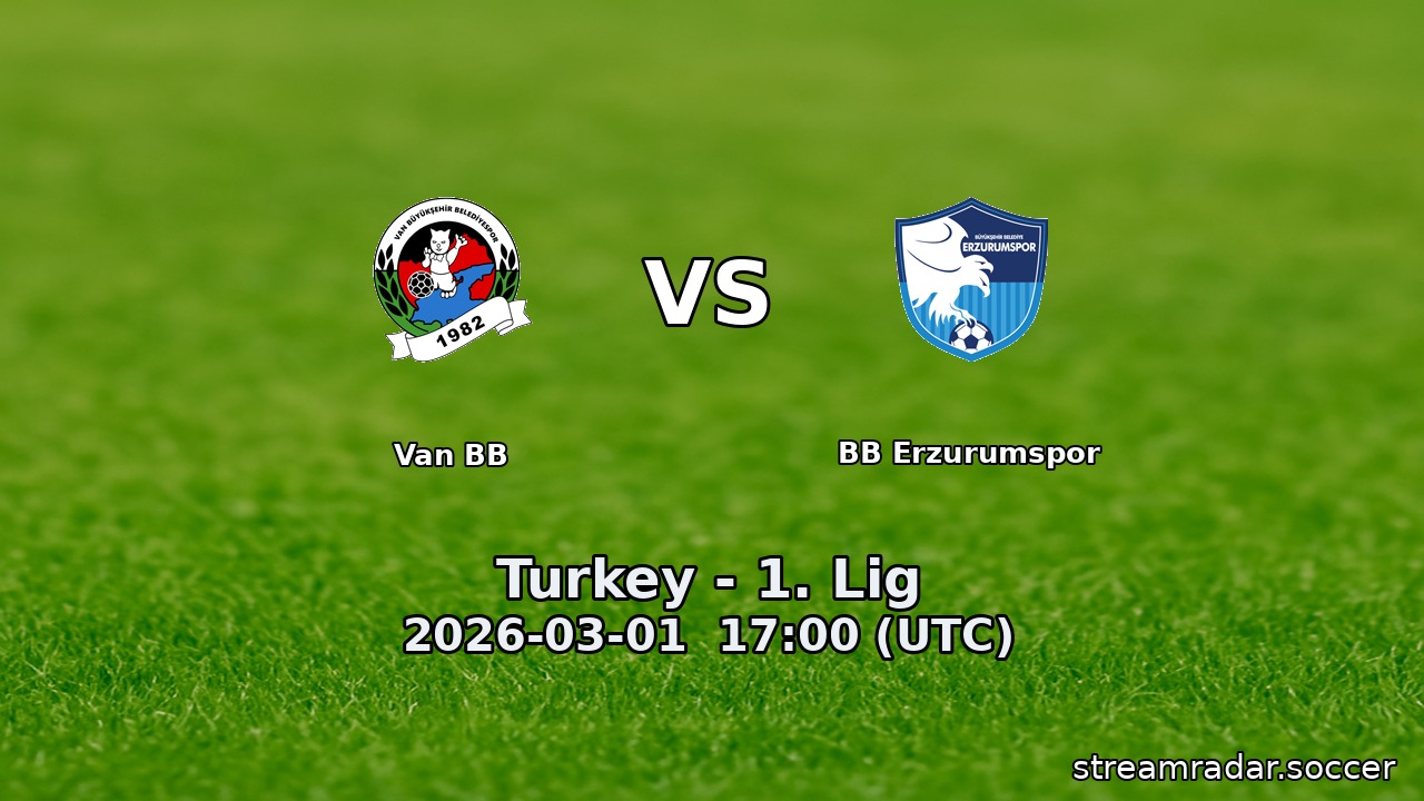 Van BB vs BB Erzurumspor
