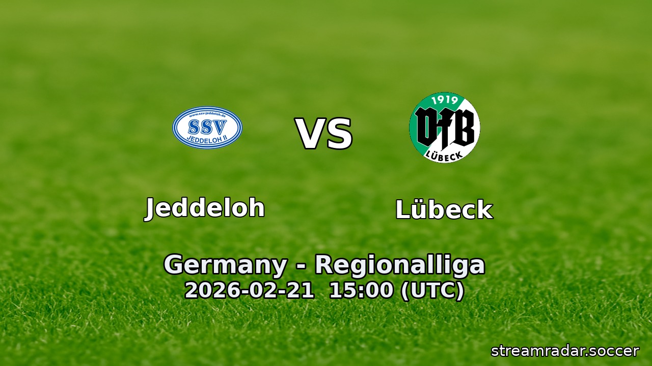 Jeddeloh vs Lübeck