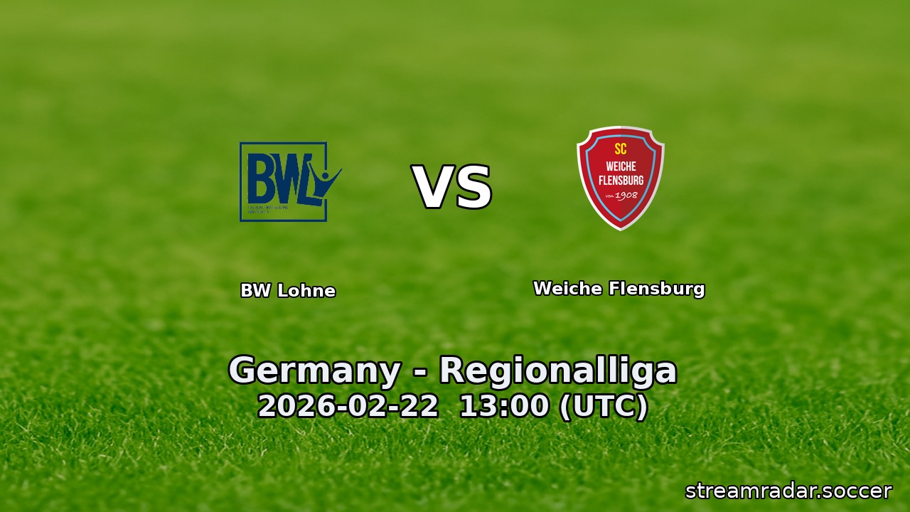 BW Lohne vs Weiche Flensburg