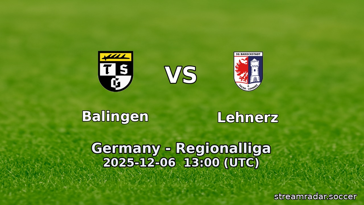 Balingen vs Lehnerz