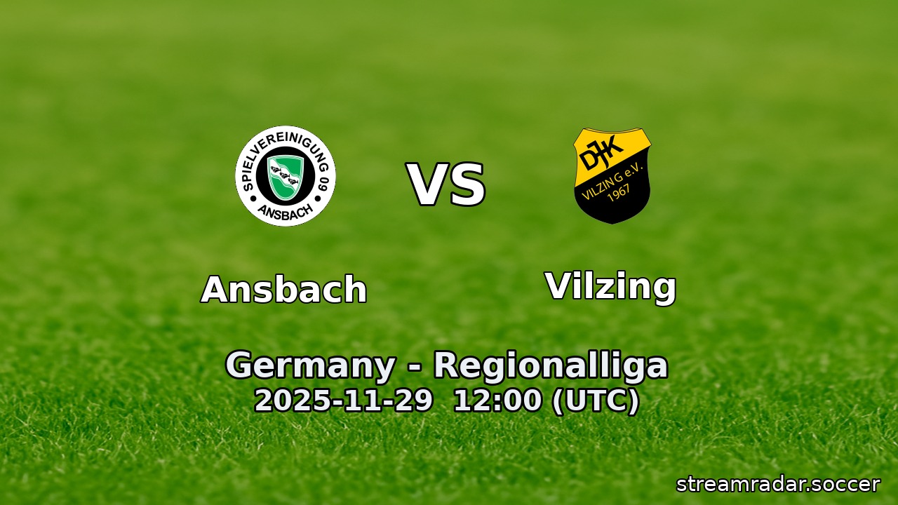 Ansbach vs Vilzing