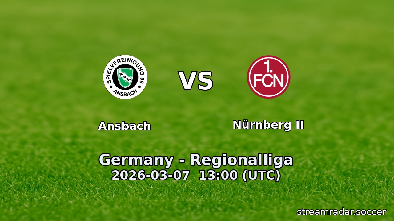 Ansbach vs Nürnberg II