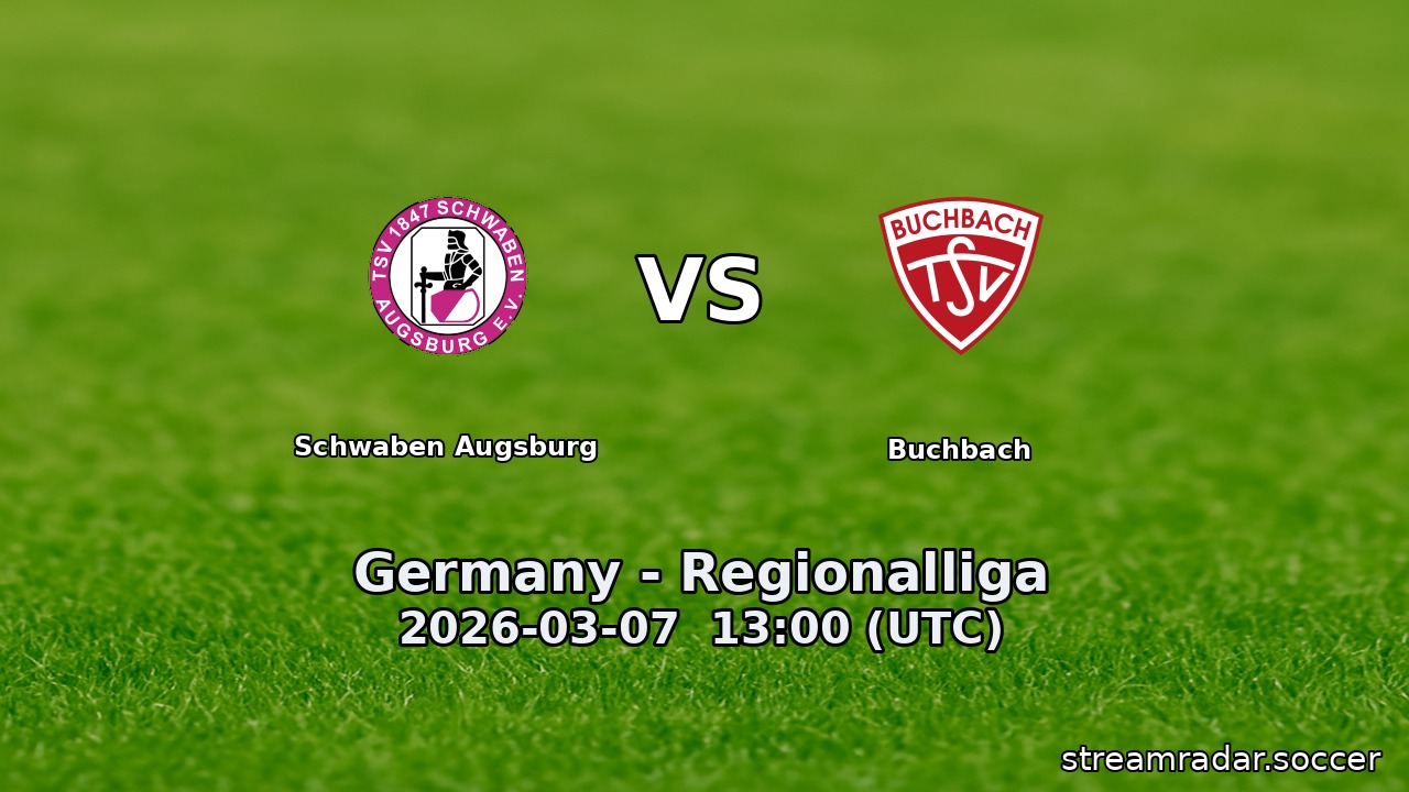 Schwaben Augsburg vs Buchbach