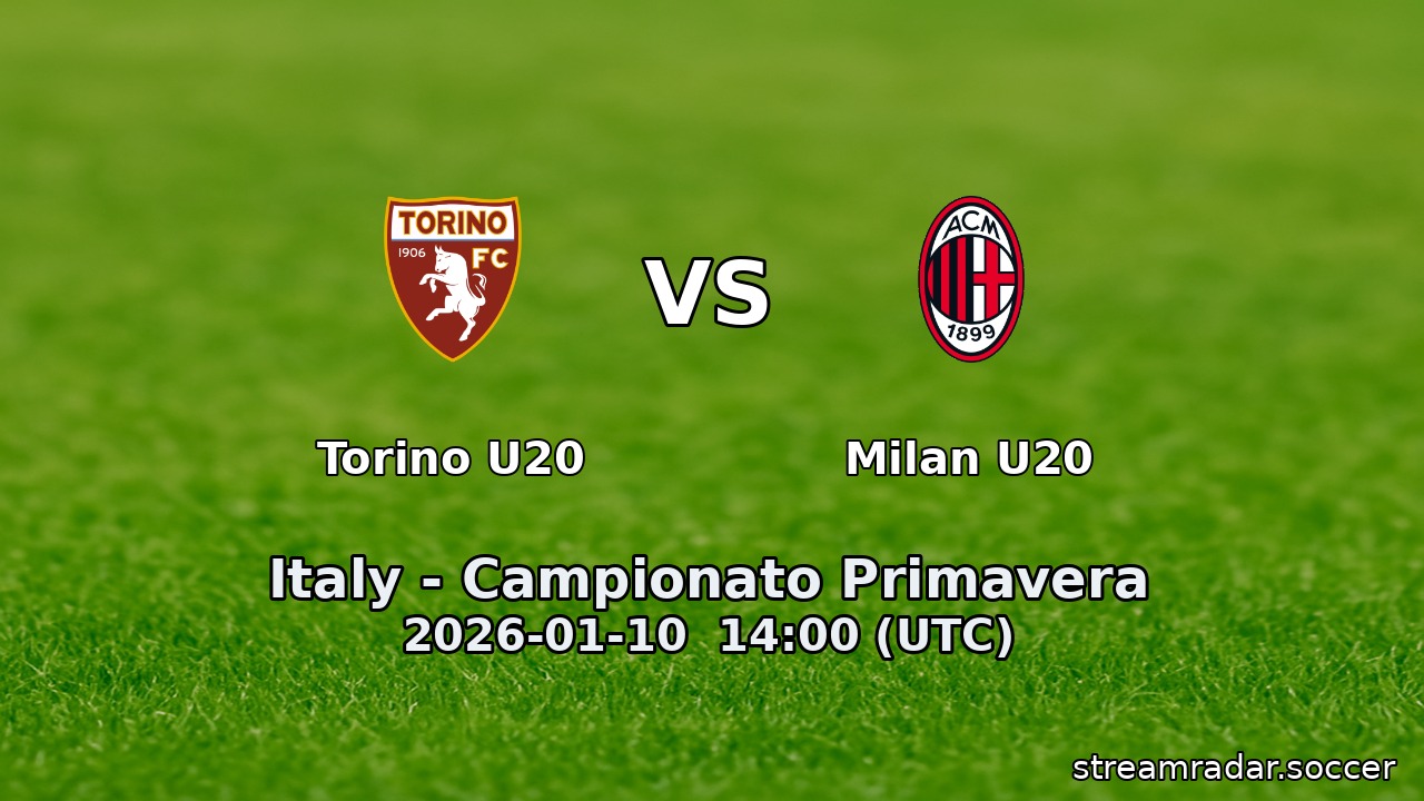 Torino U20 vs Milan U20
