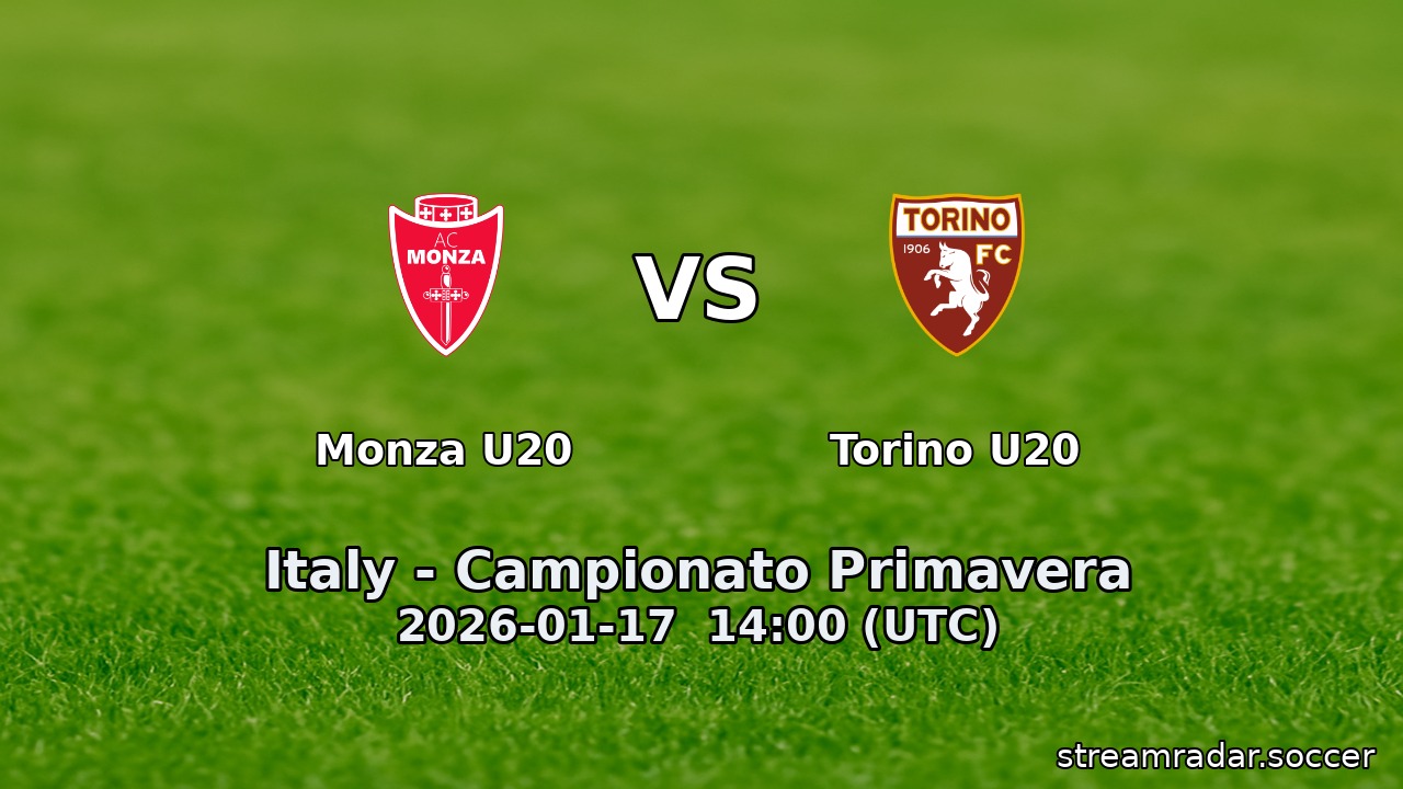 Monza U20 vs Torino U20