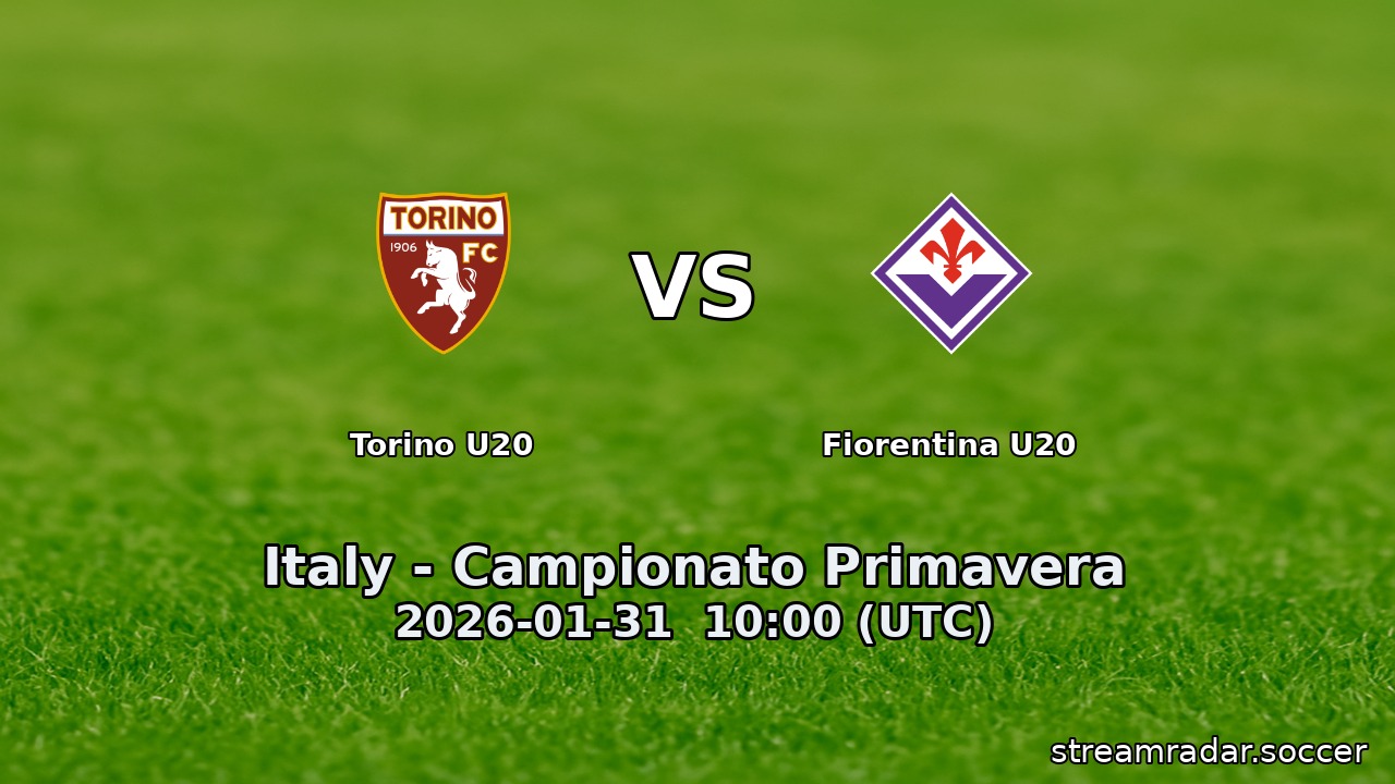 Torino U20 vs Fiorentina U20