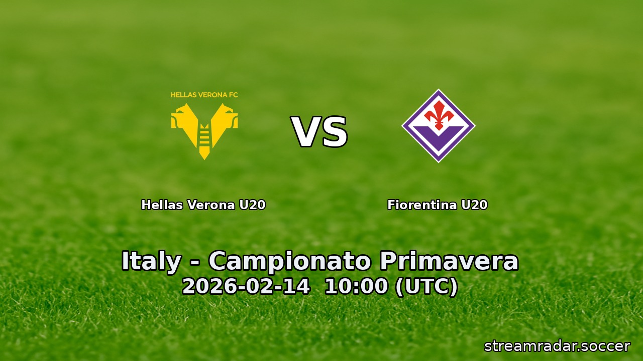 Hellas Verona U20 vs Fiorentina U20
