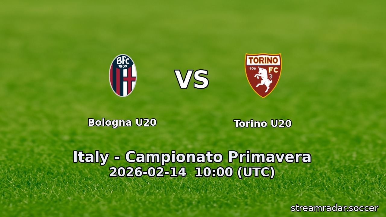 Bologna U20 vs Torino U20