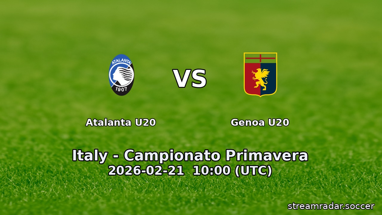 Atalanta U20 vs Genoa U20