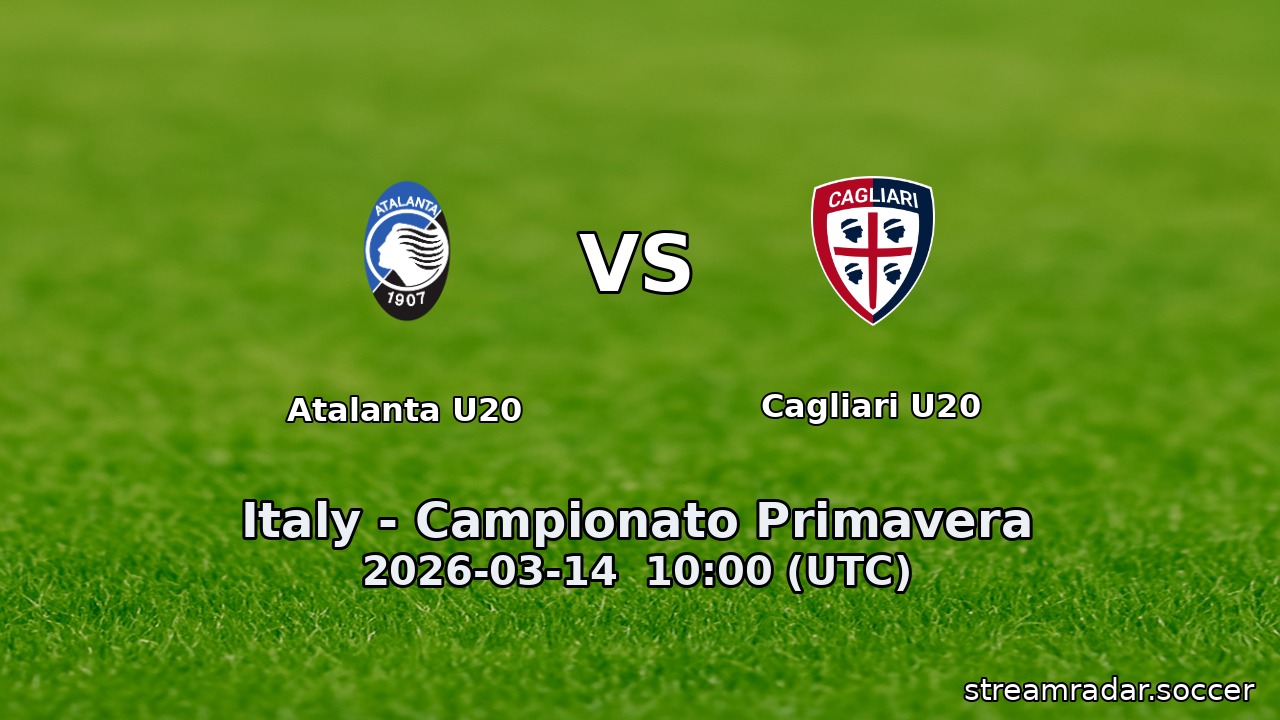 Atalanta U20 vs Cagliari U20