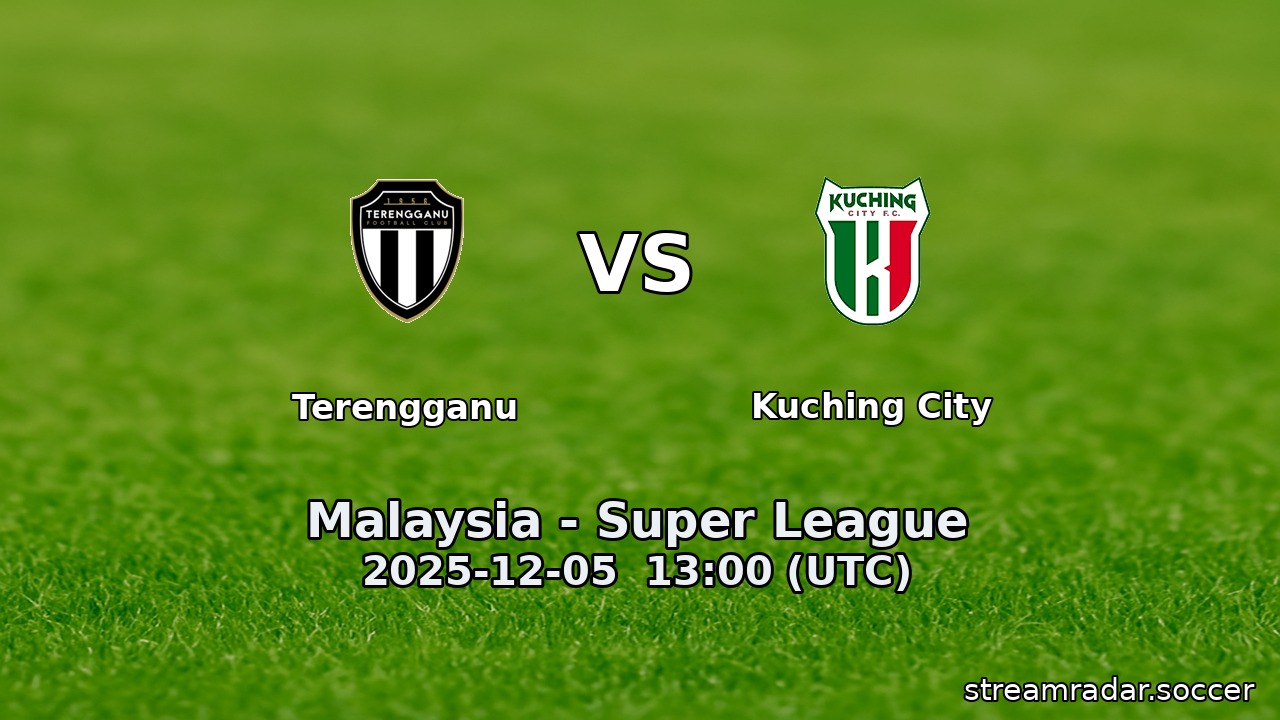 Terengganu vs Kuching City