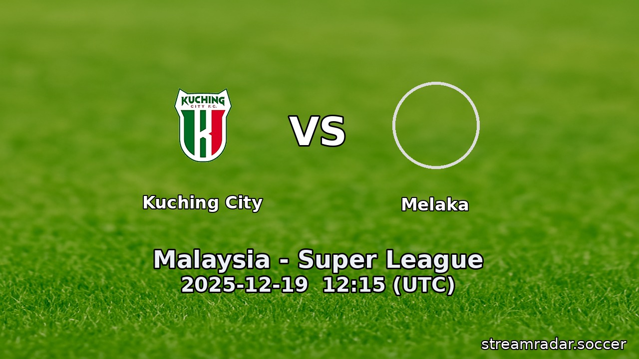 Kuching City vs Melaka