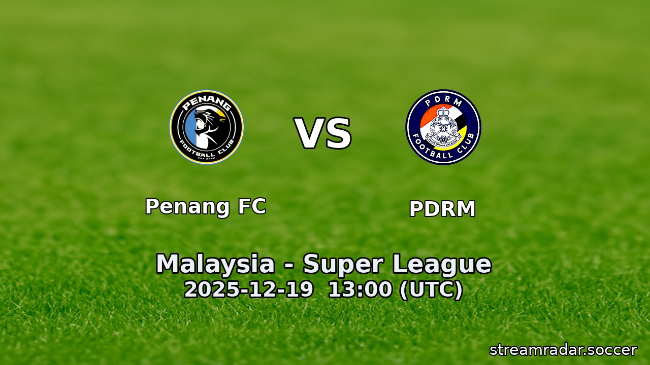 Penang FC vs PDRM