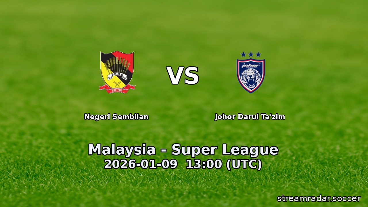 Negeri Sembilan vs Johor Darul Ta'zim