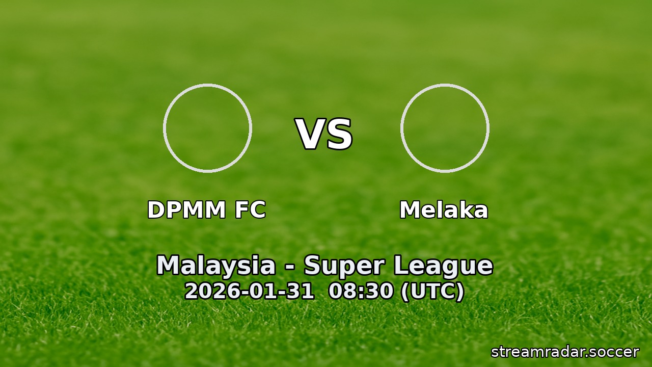 DPMM FC vs Melaka